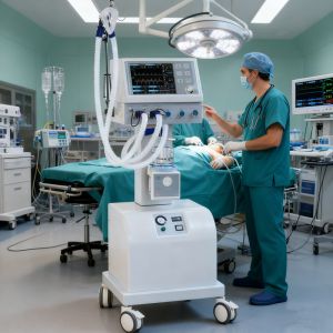 Cheap Critical Care ICU Ventilator Machine With Advanced Lung Protective Strategies for sale