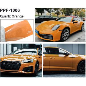 Self Adhesive Quartz Orange Color Paint Protection Film Self-Healing Hydrophobic