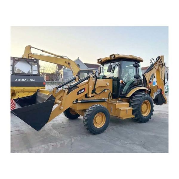 Backhoe Loader Caterpillar 420F Mini Wheel Loader Suitable for Various