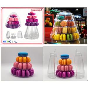 48 Packaging Macaron Paper Boxes Macaron Plastic Trays Macaron Cartons