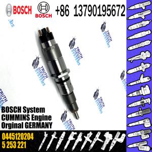 High Quality Diesel Fuel Injector 0445120204 5253221 0986435519 For Dodge/ISDE 6