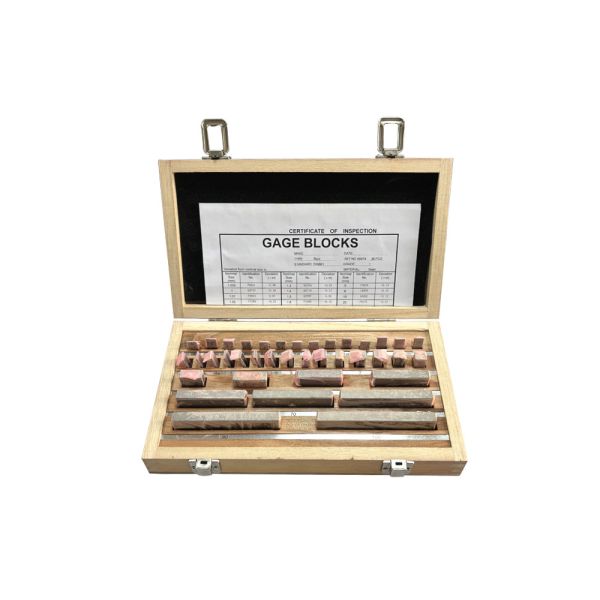 38Pcs Steel Metric Rectangular Gauge Blocks With Grade 1 For Precision Dimension