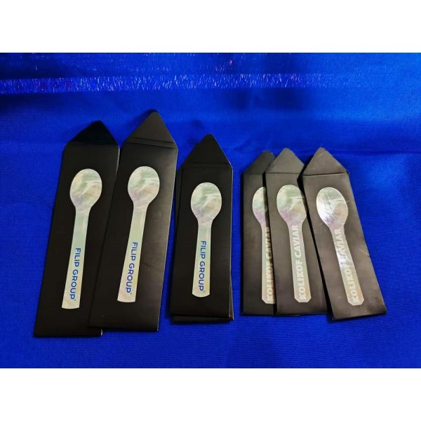 2024 New Design Caviar mop spoon packaging Box With Logo different sizes available