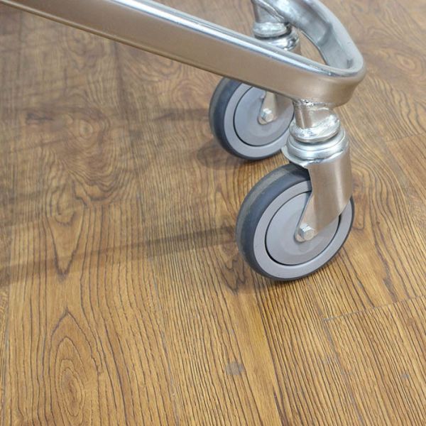 Classical Style 90L Round Corner Promotional European Chair Grocery Shopping Trolley