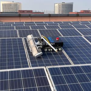 WLS-7 Solar Panel Cleaning Robot Rolling Brush for EXW Trade Term and Remote