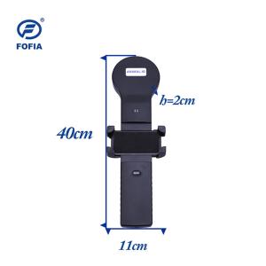 Cheap Handheld Ear Tag Reader With Mobile Phone APP , Rfid Chip Reader CE Listed for sale