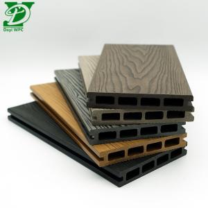 Waterproof WPC Composite Decking Board Easy Installation With Accessories