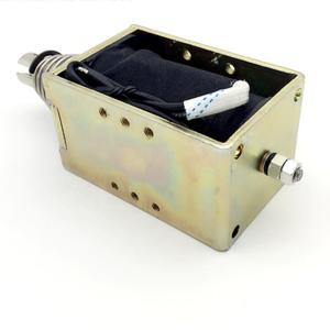 Cheap U1578 Solenoid DC 24V 33W 15N Force 20mm Stroke Push Pull Solenoid for Sealing &amp; Baling Computer Cutting Tape Cutting Machine for sale