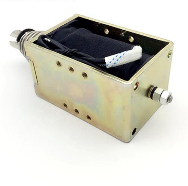 Quality U1578 Solenoid DC 24V 33W 15N Force 20mm Stroke Push Pull Solenoid for Sealing & Baling Computer Cutting Tape Cutting Machine wholesale