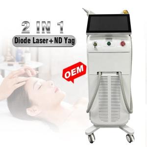 China Titanium 2 In1 Multi Functional Laser Beauty Machine Adjustable Cooling System 60 Million Shot Times on sale
