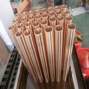 OD 1/2'' 3/4'' 3/8'' Copper Seamless Tube Pipes C11000 C12200 C24000 Copper