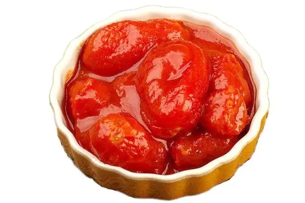 Custom Whole Peeled Tomatoes Canned Healthy Food Tomato Paste Sauces