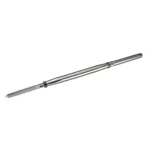 Cheap Stainless Steel Swage Rigging Screw/Lag with Swage and Dowel Screw Polished Finish for sale