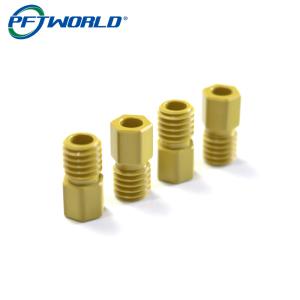 custom cnc turning precision metal parts aluminum anodized cnc machining service