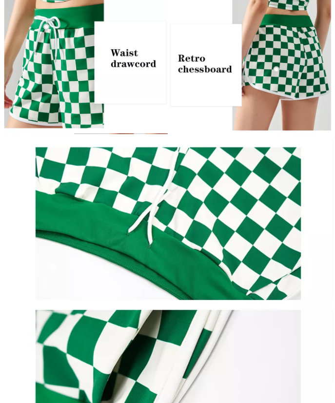 ODM Three Way Pocket Yoga Pants High Waist Three Quarter Sports Leggings