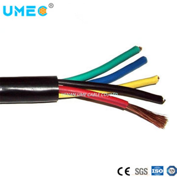 House Building PVC Insulated Wire 1/2/3/4/5/6 Cores Rvv H05vvf for Your