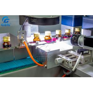 50ml Glass Bottle Labeling Machine 600pcs/Min For Beauty Supplements