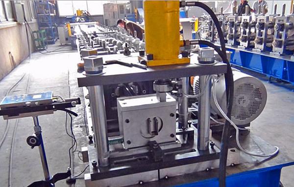 Quality 10m/min - 15m/min Forming Speed Rack Roll Forming Machines With PLC Control System wholesale