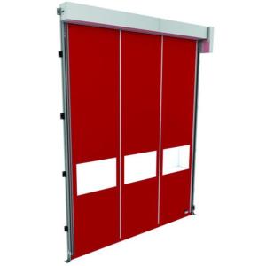 High Security Customization High Speed PVC Roll Up Rapid Shutter Door 304