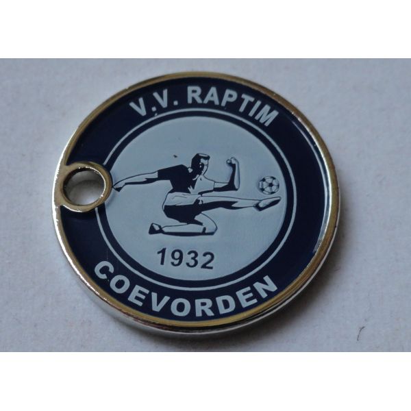 One Euro Soft Enamel Trolley Coin, Iron Shopping Trolley Coin Lock With Nickel