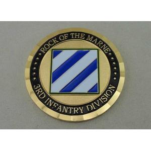 3rd Infantry Division Personalized Coins By Brass Die Struck For Memorial