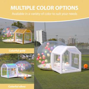 Sayok Golden Bubble Houses Portable Transparent Inflatable Bubble House Tent for