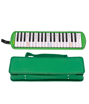 Quality ABS Plastic Shell Copper board 37 key Melodica kids toy with oxford cloth box-AGME37A wholesale