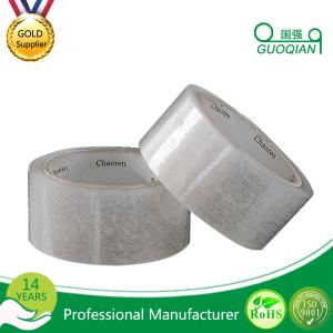 Strong Adhesive White Silent Packing Tape , Clear Custom Masking Tape