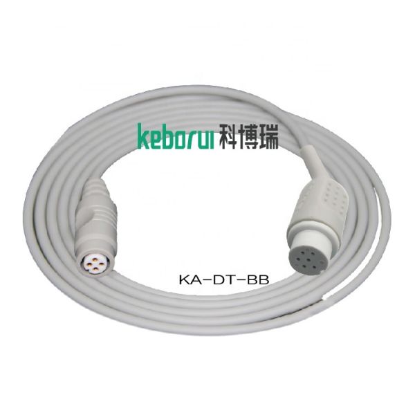 Quality IBP adapter cable compatible for Datascope monitor to B.Braun transducer wholesale