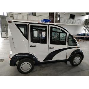 4kw AC Motor Electric Patrol Car / Electric Pickup Cart With Top Alarm Lamp Mini