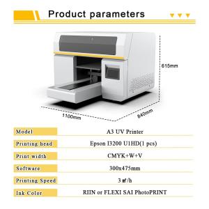 Metal / Plastic / Acrylic Board UV Machine A3 Size