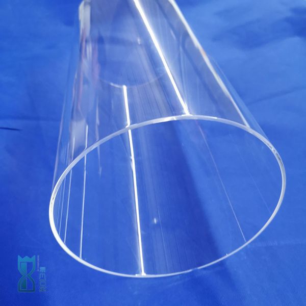 Resistance High Temperature Customizable Size Quartz Glass Tube Fused Silica Transparent Quartz Tube
