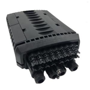 FRPP IP68 Optical Fiber Distribution Box 16 Fibers 4 Inlet 16 Outlet