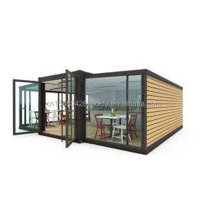 Cheap Main Structure Galvanized Steel Square Tubes Container Modules for Modern Hotel Coffee Shop in EU Australia for sale