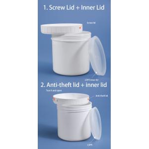 300ml 10oz HDPE Plastic Jar for Household Cooking Sauce Powder Storage Screw and