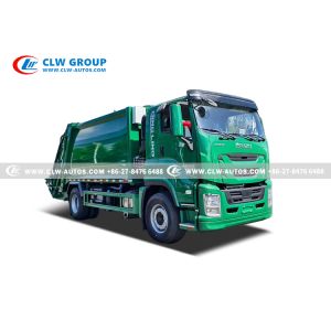 The ISUZU 10 12m Garbage Compactor Truck for Dependable Waste Management
