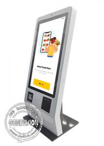 Cheap Self Service Android Or PC Payment Kiosk Machine With 80mm Thermal Printer for sale