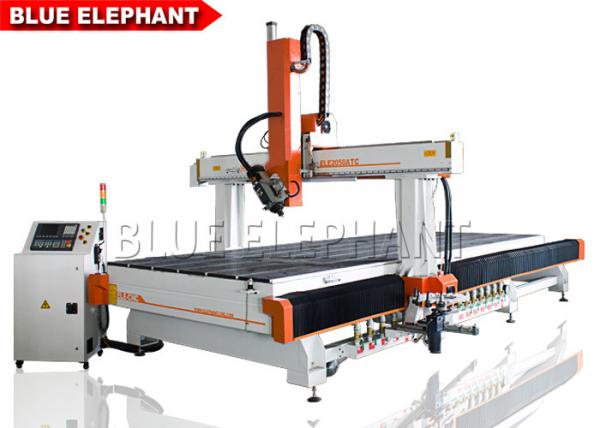 Quality ELE 2050 ATC woodwork cnc router machine , 4 axis wooden carving machine with cnc machine price wholesale