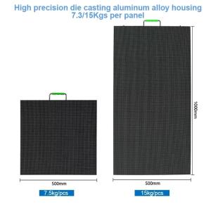 4.81mm Pixel Outdoor Rental LED Display Seamless Splicing High Brightness LED