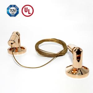 Wholesale Brass Billboard Display Hanging Kit With Gold Plating Wall To Wall