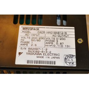 China Yaskawa CACR-HR01BAB12Y5 Servo Drive Dynamic range 35 DB on sale