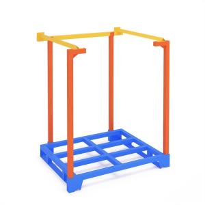 China Heavy Duty Stackable Pallet Rack with Collapsable Design and Customized Capacity on sale