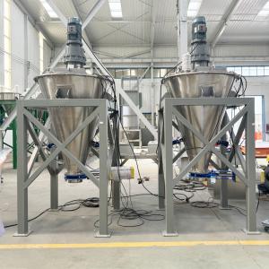 Conical Mixer for Mixing of Powder and Granular Materials in Chemical Food