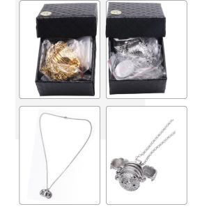 Sublimation Magic Photo Pendant Memory Floating Photo Locket Necklace Plated