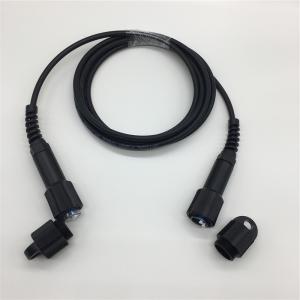 DLC / PDLC Outdoor Fiber Patch Cord , Optical Fiber Patch Cord With PDLC