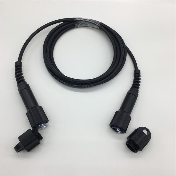DLC / PDLC Outdoor Fiber Patch Cord , Optical Fiber Patch Cord With PDLC