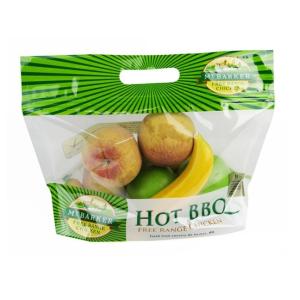 Printing Grapes packing bag with bottom and zipper/Laminated bag for grapes
