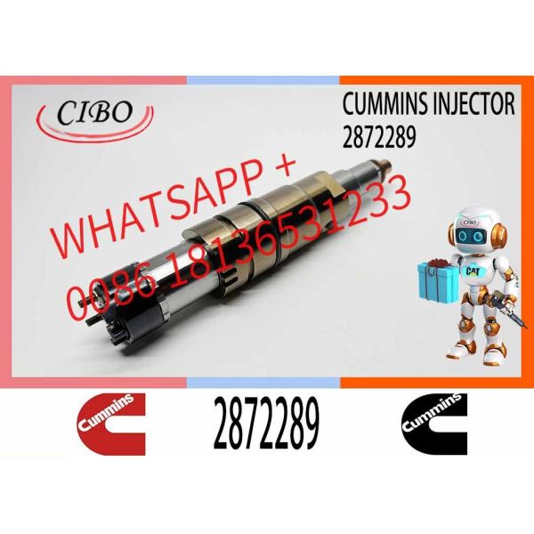Cummins ISX12 Diesel Fuel Injector 2872544 2872289 2872284 49550802872289 2872284 2872544 2419679 2872289 49058 for DCEC
