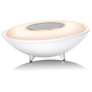 Dimmable Night LED Light Bluetooth Speaker AUX Input Portable Long Service Time