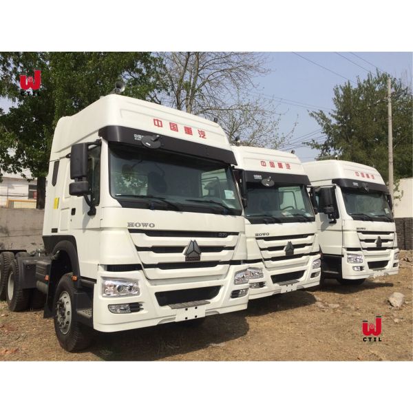 Quality LHD 6X4 Heavy Duty Tractor Truck CCC 420hp Single Axle Tractor Trailer wholesale